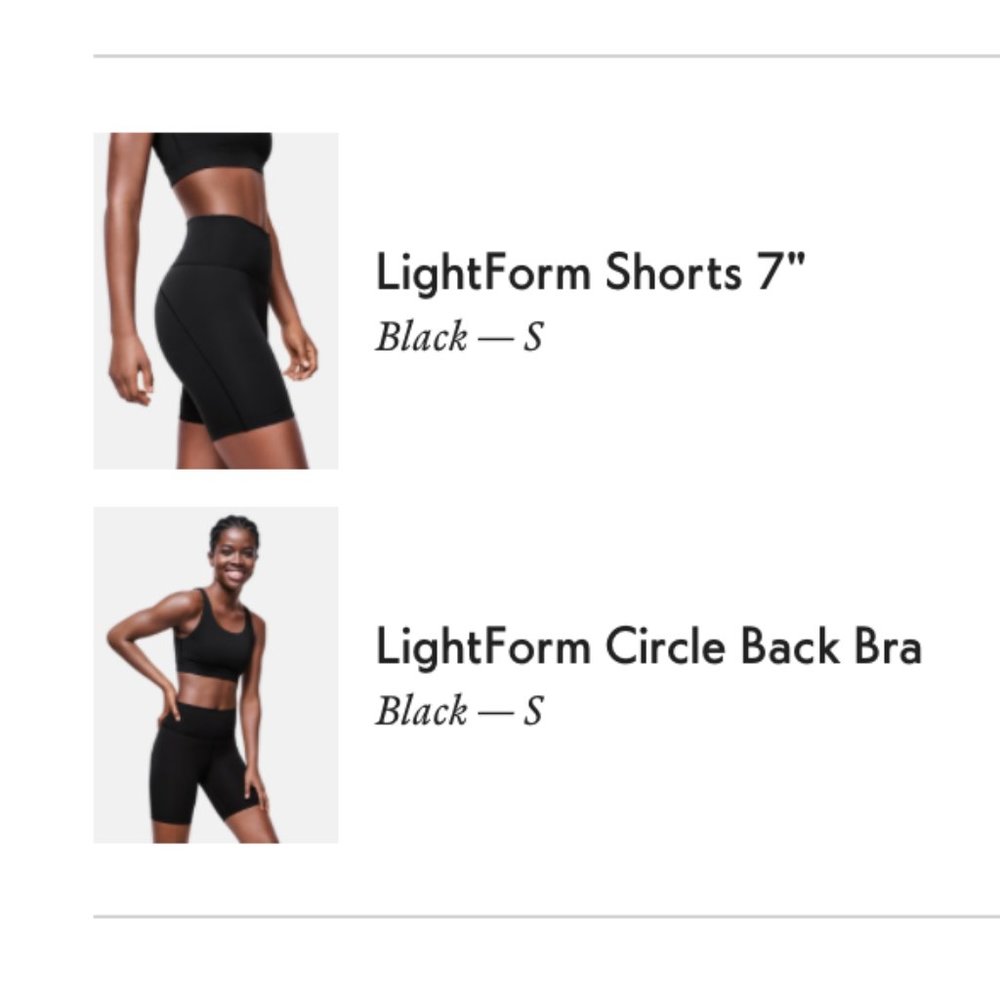 Outdoor Voices Shorts Black -  LightForm Shorts 7"